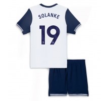 Tottenham Hotspur Dominic Solanke #19 Koszulka Podstawowa dzieci 2024-25 Krótki Rękaw (+ krótkie spodenki)